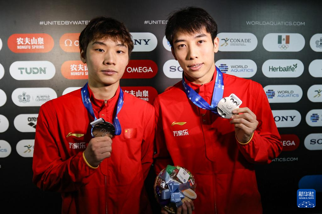 世界杯瓜达拉哈拉站：胡宇康/郑九源获男子双人3米板亚军