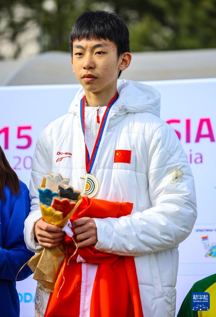 U15世界中学生夏季运动会：孙浩洋/马马德利获反曲弓国际混合团体冠军