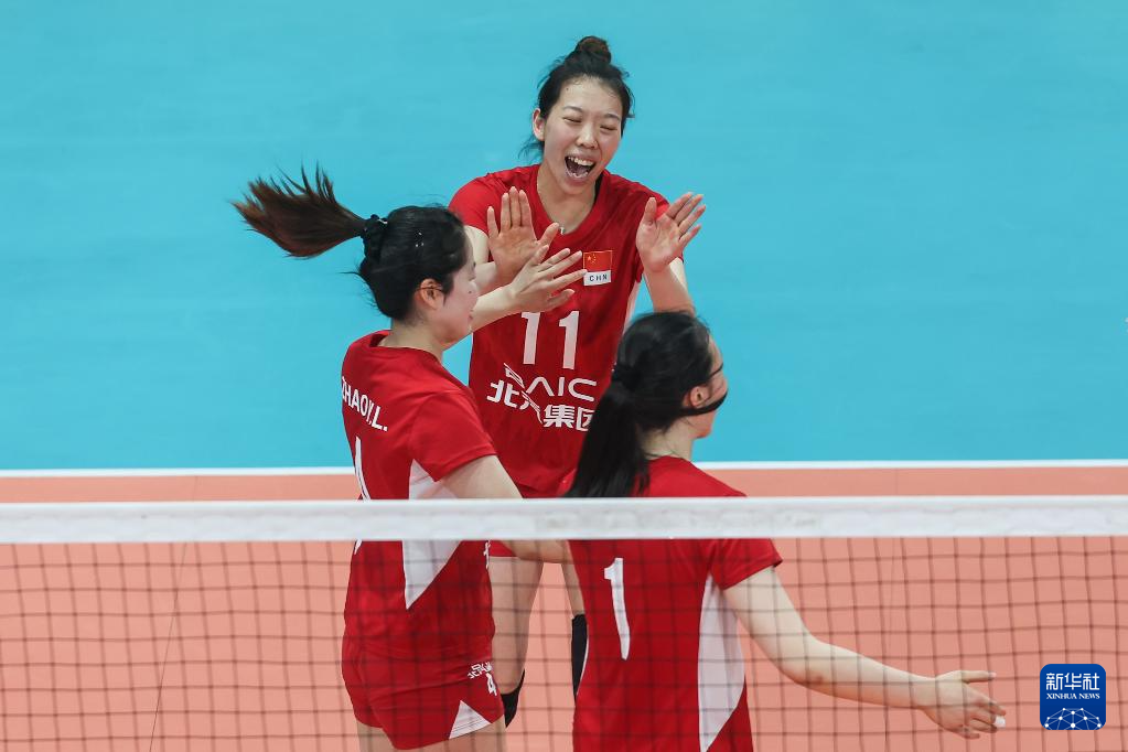 2025亚洲女排冠军联赛：北汽女排获“开门红”