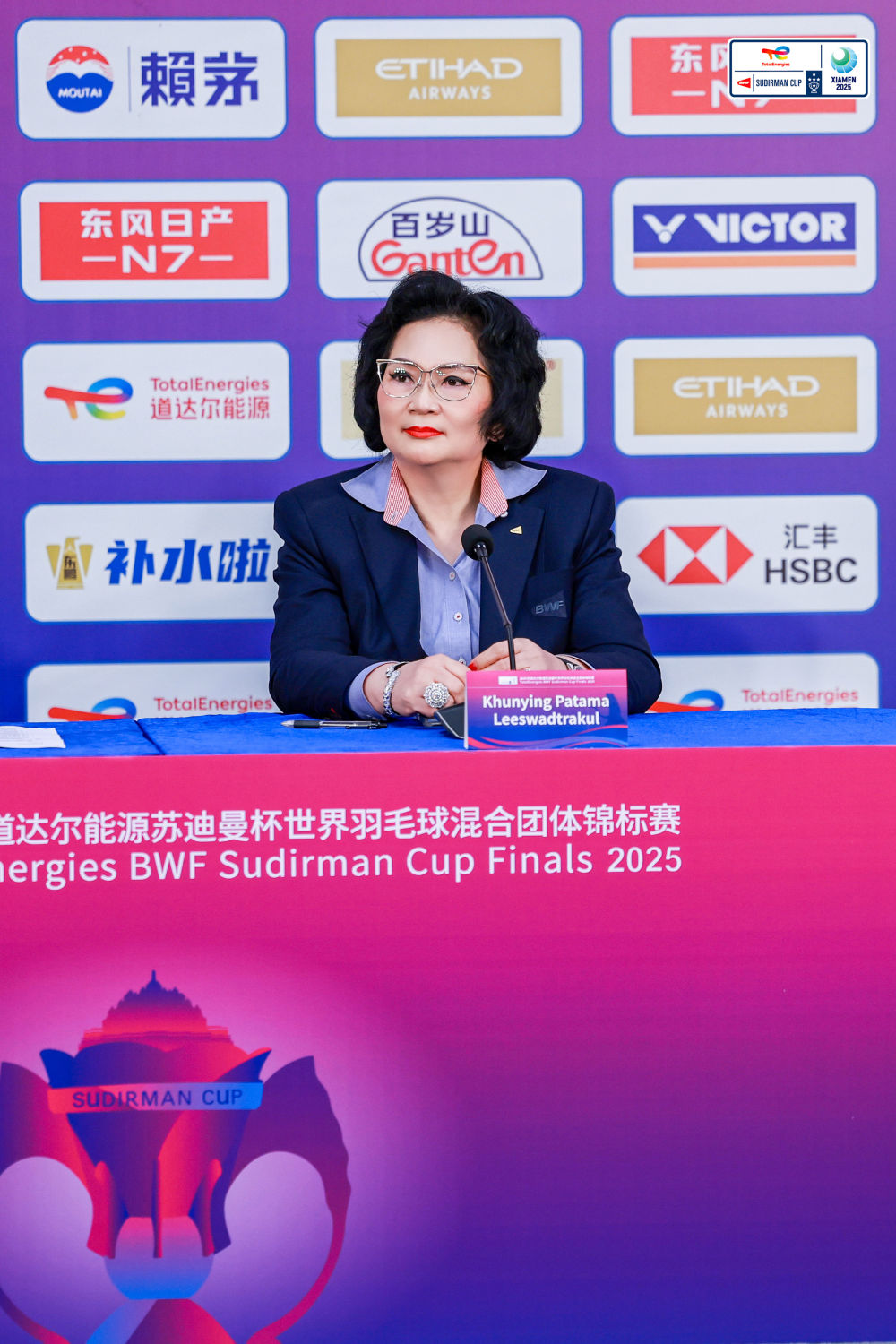 世界羽联新任主席巴达玛：要让羽毛球运动触达全球社区