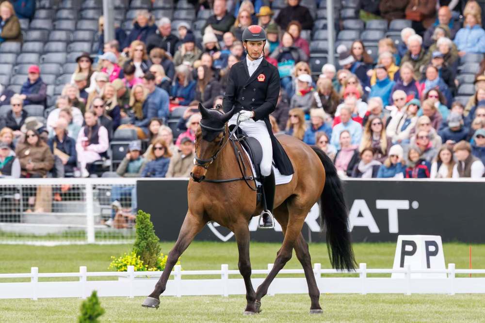 中國騎手華天傷退伯明頓馬術大賽