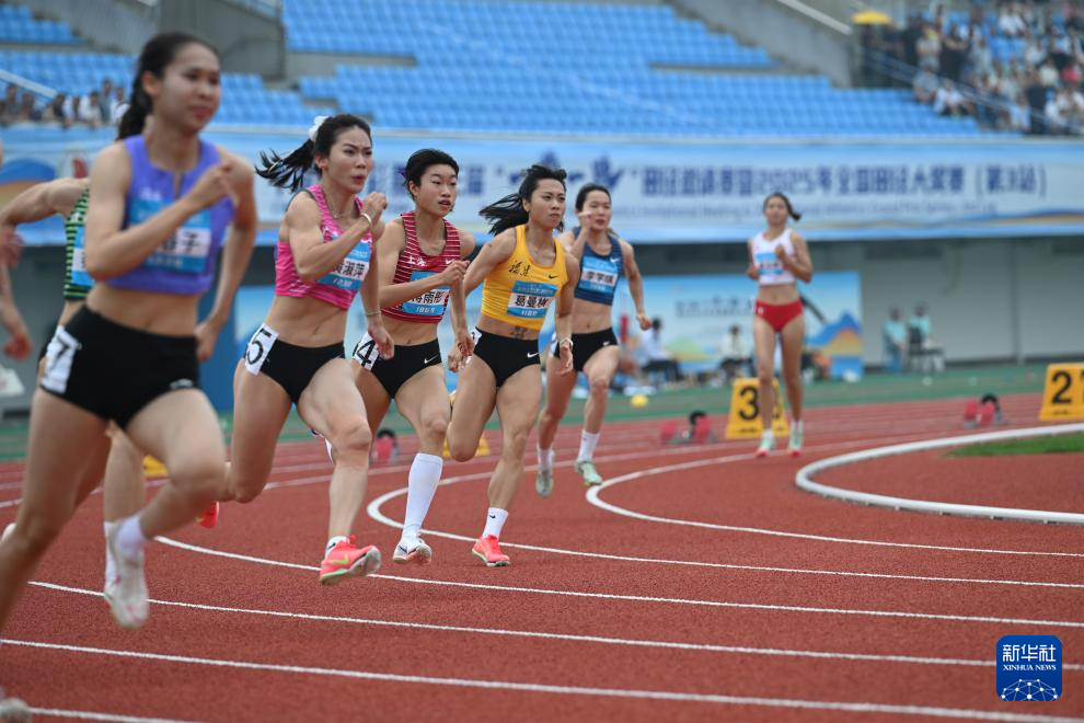全國田徑大獎賽第三站：女子200米預賽賽況