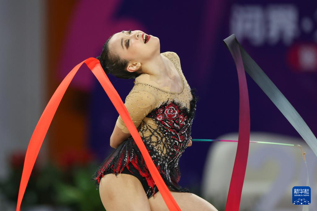 全國錦標賽：成年個人帶操決賽賽況