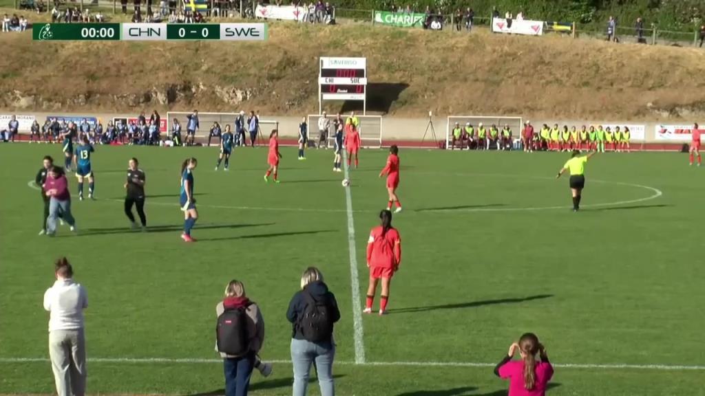 【集锦】蒙太古女杯-刘钰可双响 U16中国女足2-1瑞典女足