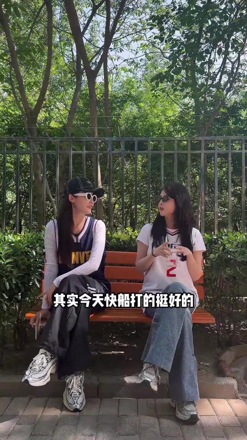 最后一句绝杀！果果&小楠实力演绎快船球迷与掘金球迷碰面