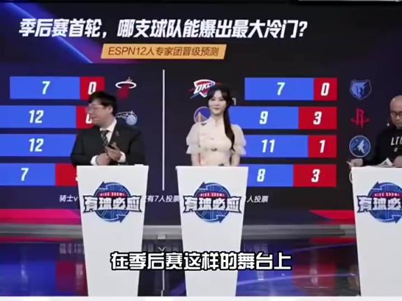 楊毅此前：火勇大戰(zhàn)會(huì)打的很激烈，但火箭沒有超巨， 勇士最終會(huì)贏下系列賽