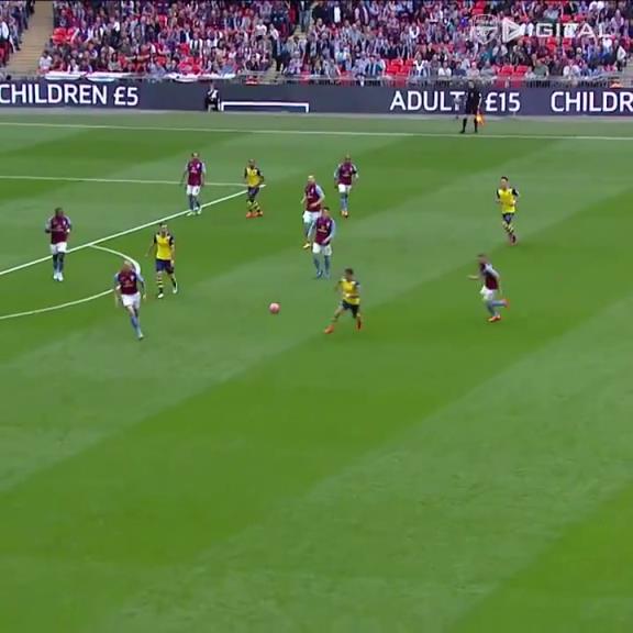 大腿真粗！桑切斯阿森納時(shí)期超級(jí)火箭炮式破門