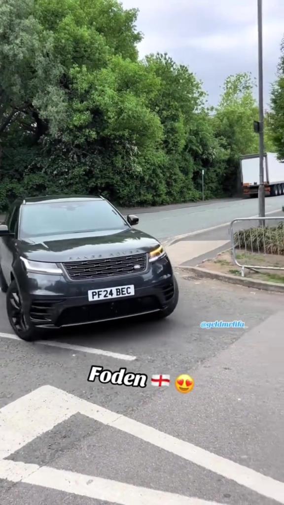 帶女兒上班的福登！曼城球員豪車一覽！誰的車最好看？