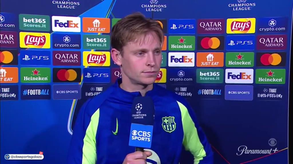 德容賽后一臉無奈：現在感覺有點空虛……