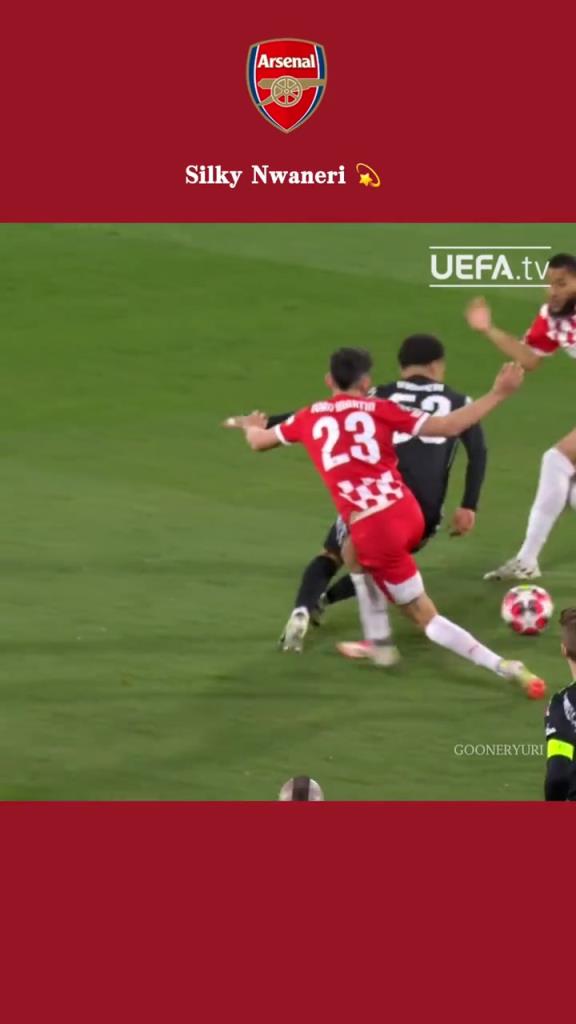 一個(gè)假動(dòng)作過(guò)掉兩人！恩瓦內(nèi)里這波操作，真的太優(yōu)雅了！