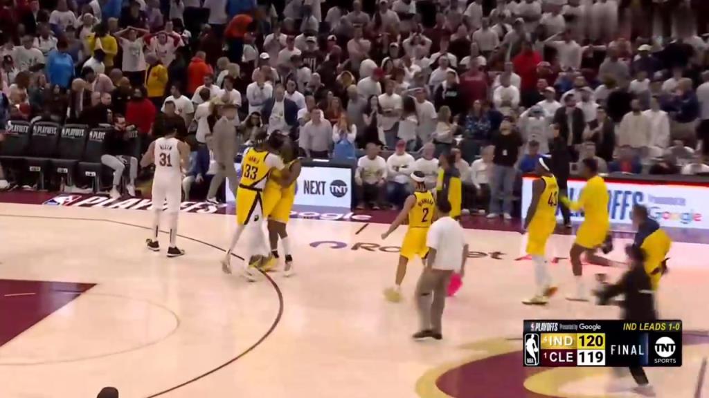 40秒7分逆轉賽后騎士主場變步行者狂歡海洋球員抱頭不敢信