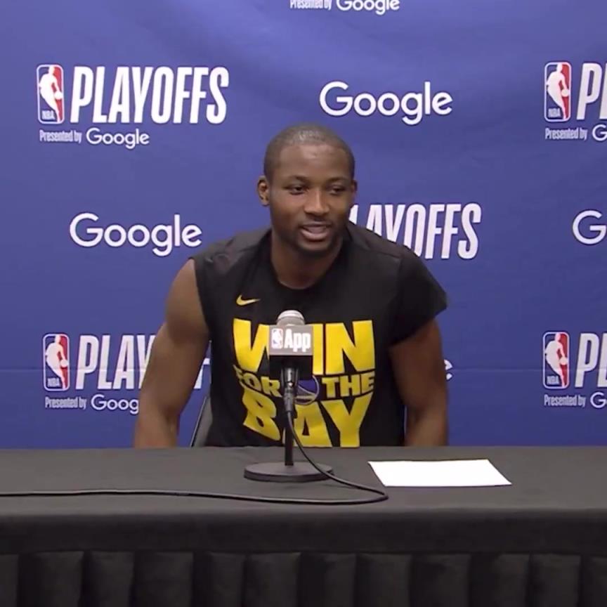 終于露臉一把!庫明加賽后發(fā)布會:我知道你想我了