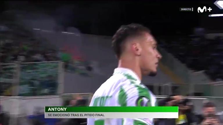 安東尼最后倒地掩面抽泣，在曼聯的時候壓力是真大啊，現在釋放了