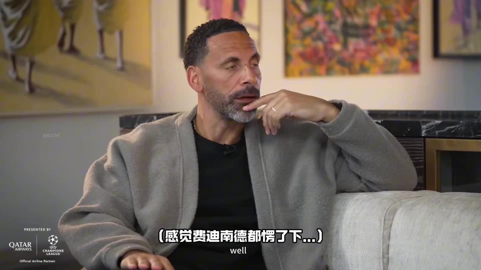 费迪南德：吉格斯你觉得哪个队友最好吉格斯：那必须C罗~~