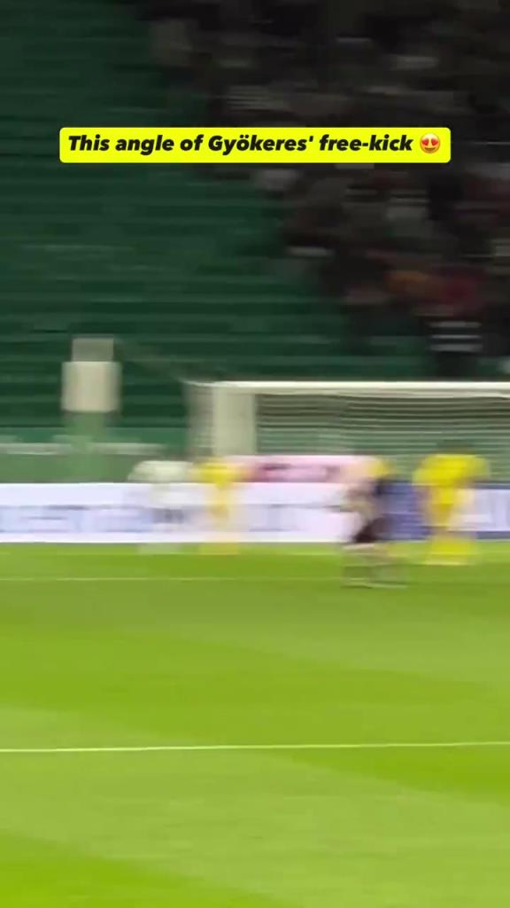 太可怕了！約克雷斯這腳重炮破門，打跪防守球員