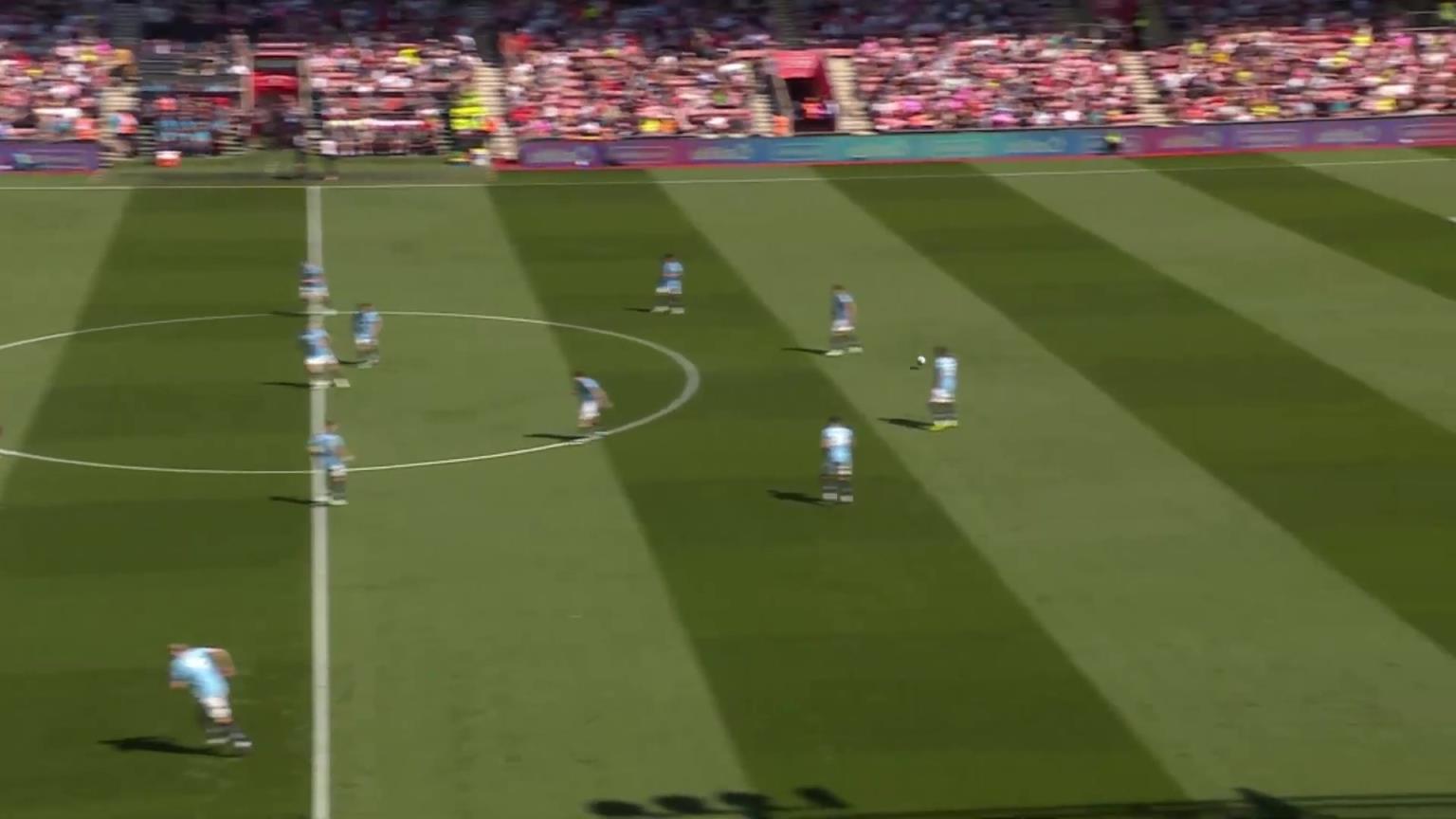 【集錦】英超-曼城0-0遭副班長南安普頓逼平 曼城先賽多第五2分