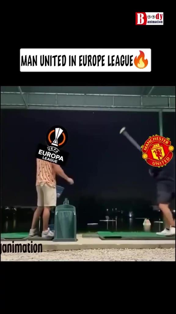 真實!外網視頻惡搞:本賽季曼聯在歐聯賽場和英超賽場的不同!