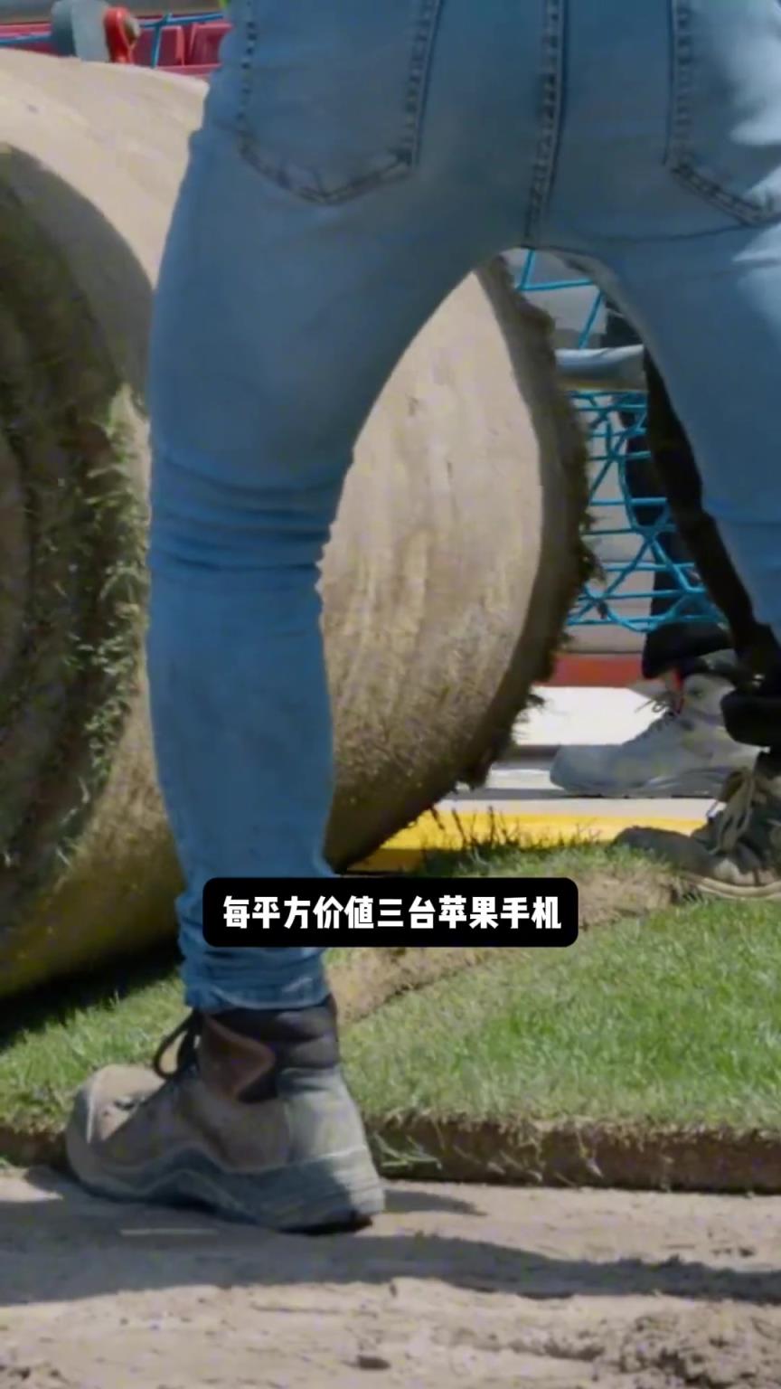 新諾坎普草皮每平方價值3臺蘋果手機，每年維護費用高達200萬
