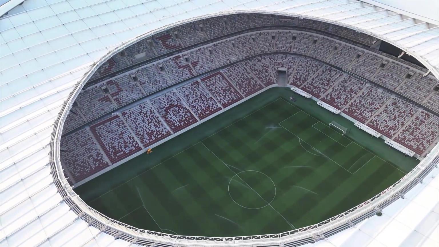 真大氣!西安國際足球中心準備好了迎接主隊