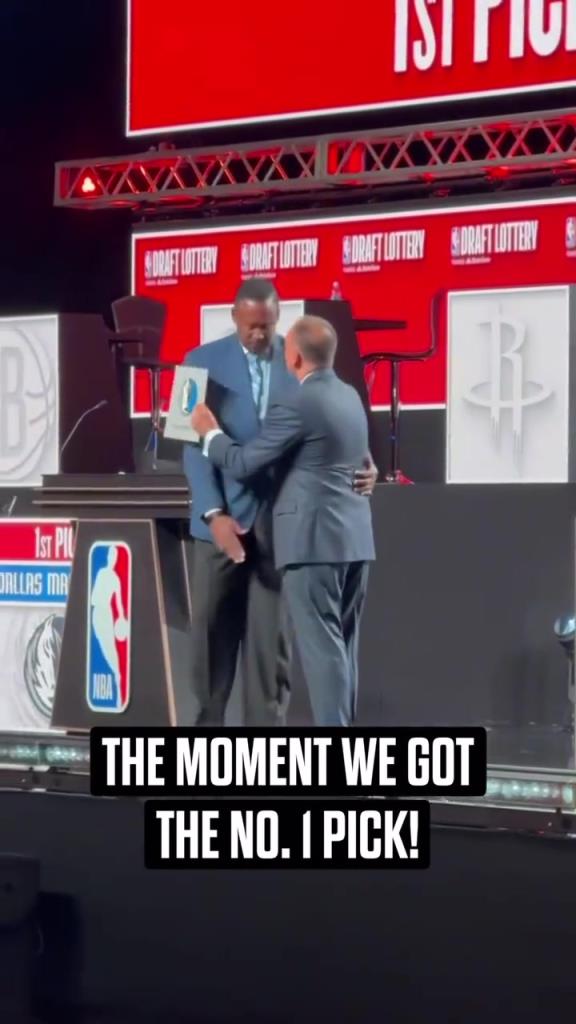 恭喜獨行俠抽中狀元簽 獨行俠獲得狀元簽 弗拉格