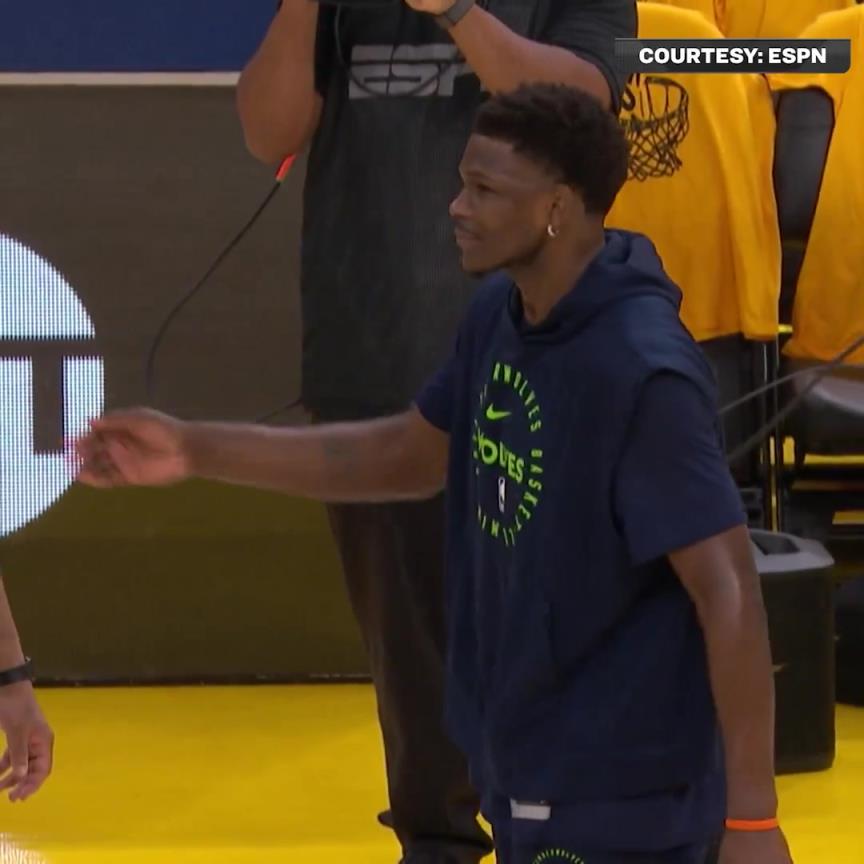 提前準備慶祝嗎?愛德華茲賽前訓練,練習庫里的晚安動作