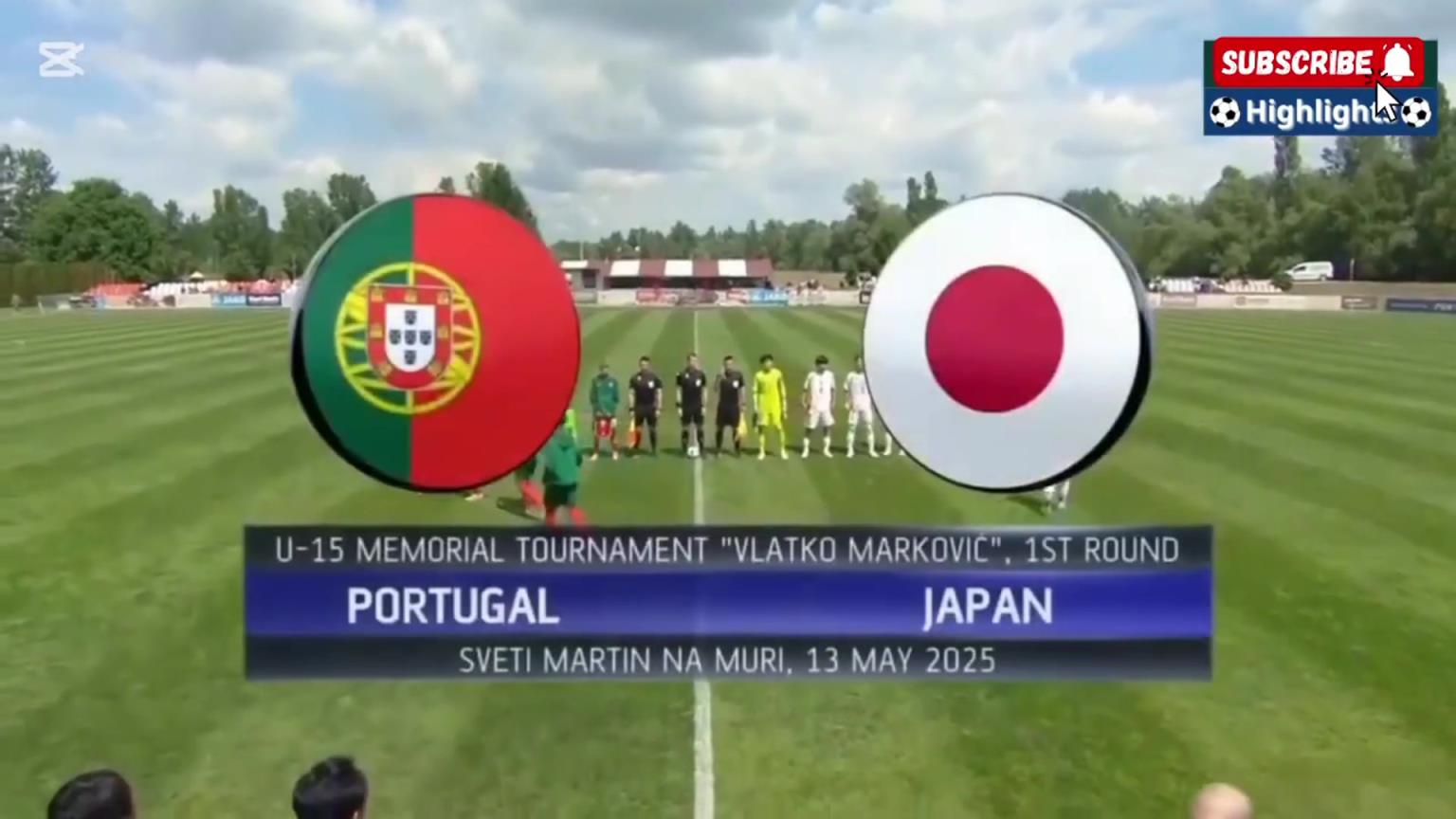 【集錦】友誼賽-迷你羅替補上演首秀！U15葡萄牙4-1戰勝日本U15