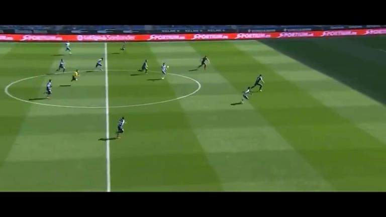 有一說一！武磊在西甲接門將60米長傳停球什么水平？