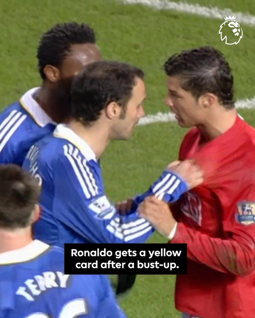 蘭帕德展現真正體育精神的時刻,不然C羅要被罰下了