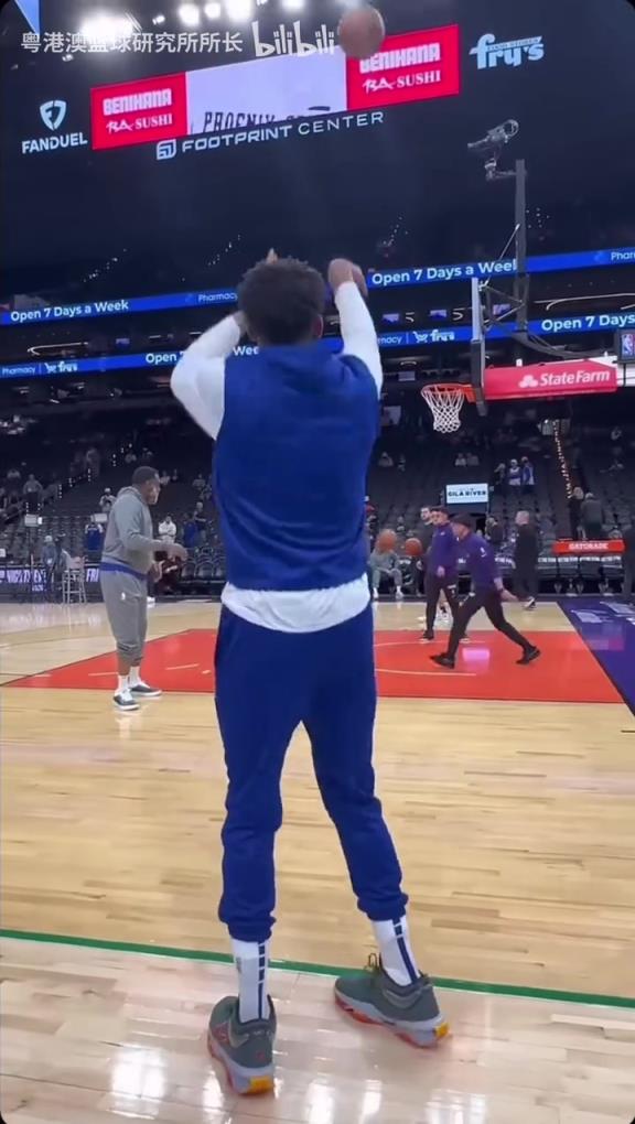總決賽有可能回明尼蘇達!近距離欣賞唐斯的投籃訓練!