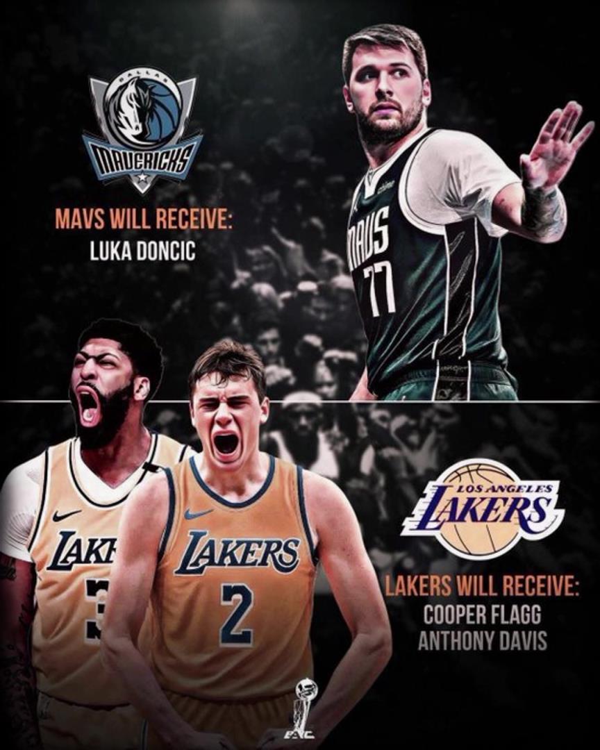 美媒這交易設(shè)想越來(lái)越離譜:湖人把東契奇送回獨(dú)行俠,換回濃眉和弗拉格