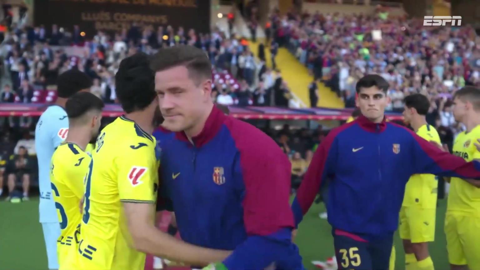 【集錦】西甲-亞馬爾破門費爾明凌空斬 巴薩2-3比利亞雷亞爾