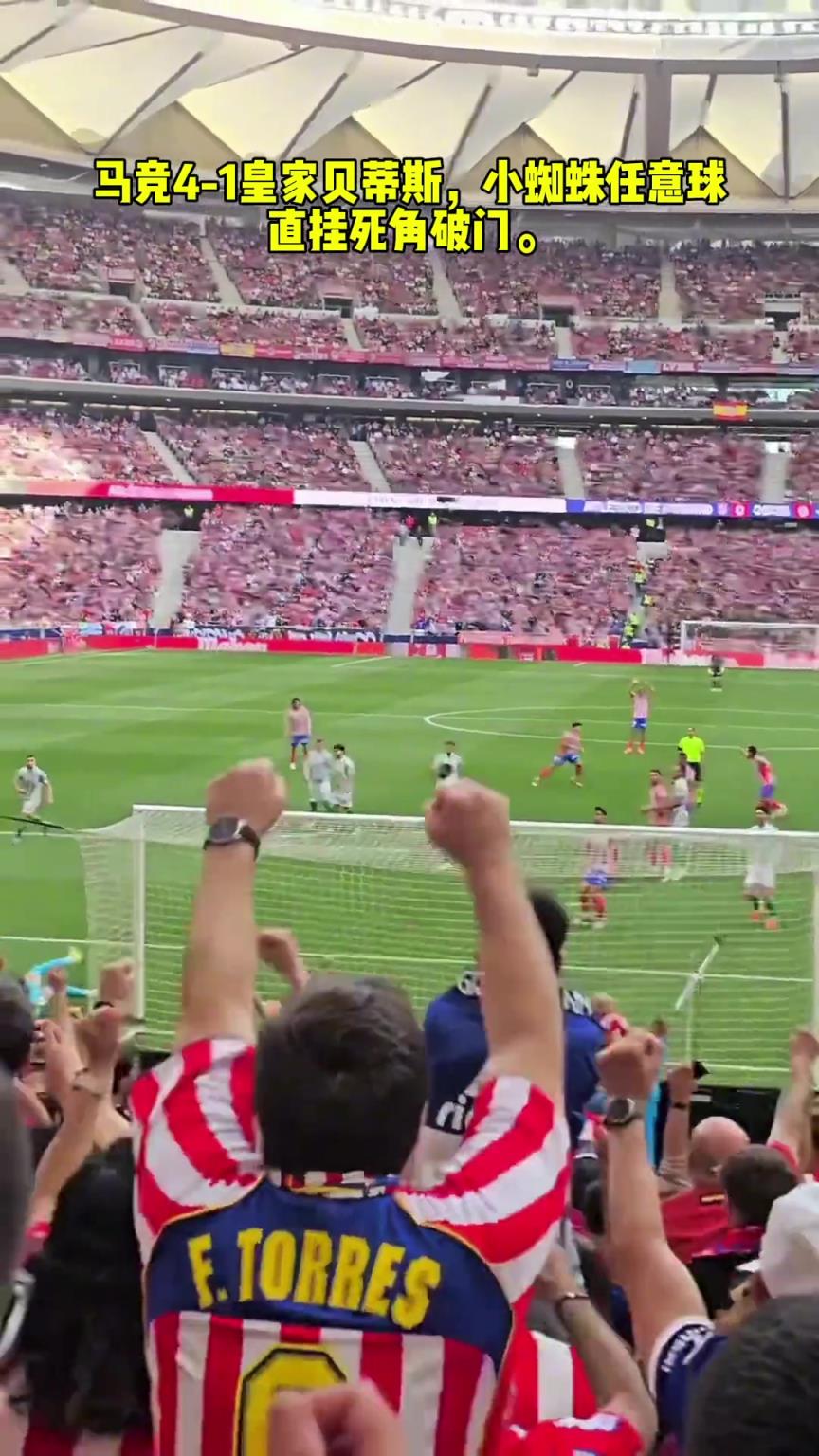 這球真是太完美了！現(xiàn)場(chǎng)球迷視角看阿爾瓦雷斯任意球世界波