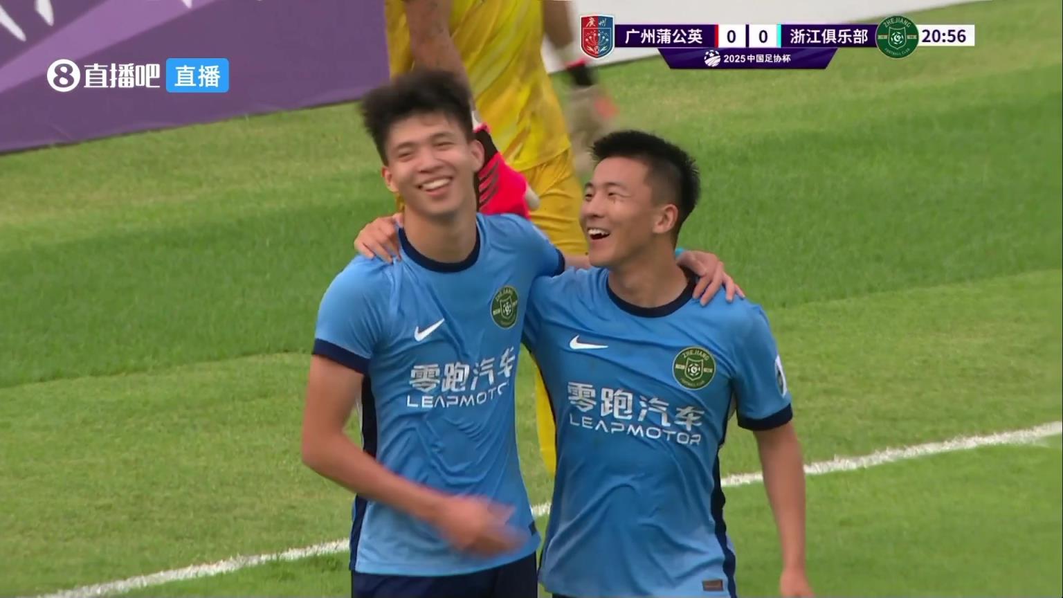 浙江雙子星真客氣！陶強龍絕佳機會故意讓給王鈺棟助后者破門