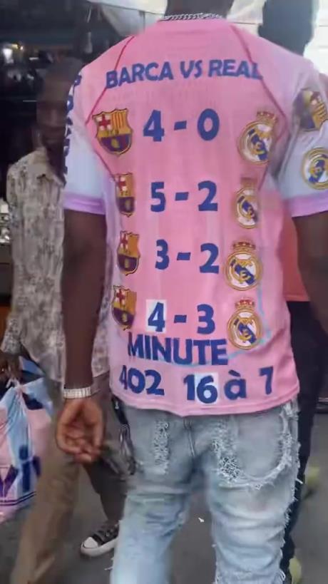 小伙兒這件衣服,太扎皇馬球迷的心了