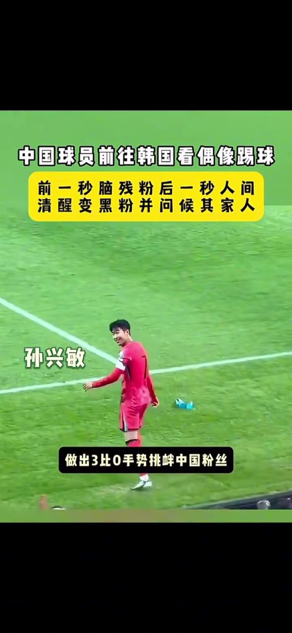 孙兴慜女球迷变脸怒骂：CNMDB