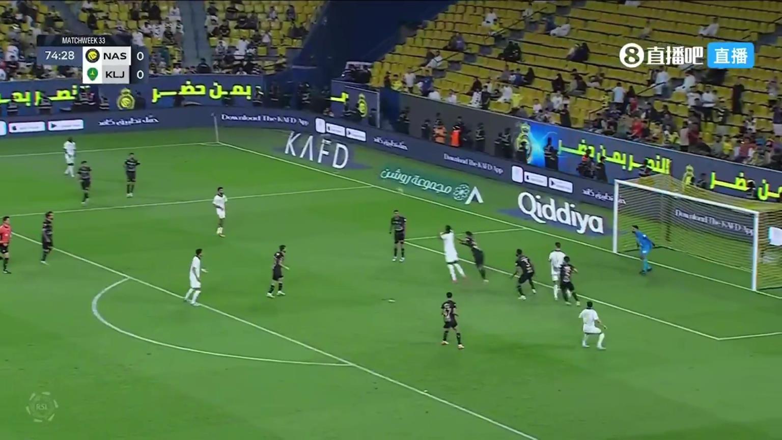 勝利第75分鐘破僵!馬內下底傳中,杜蘭頭球破門