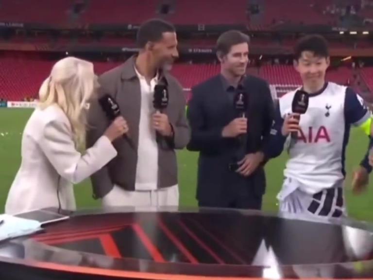 主持：孙兴慜你曾说不会自称传奇孙：没错！但今天我就是传奇
