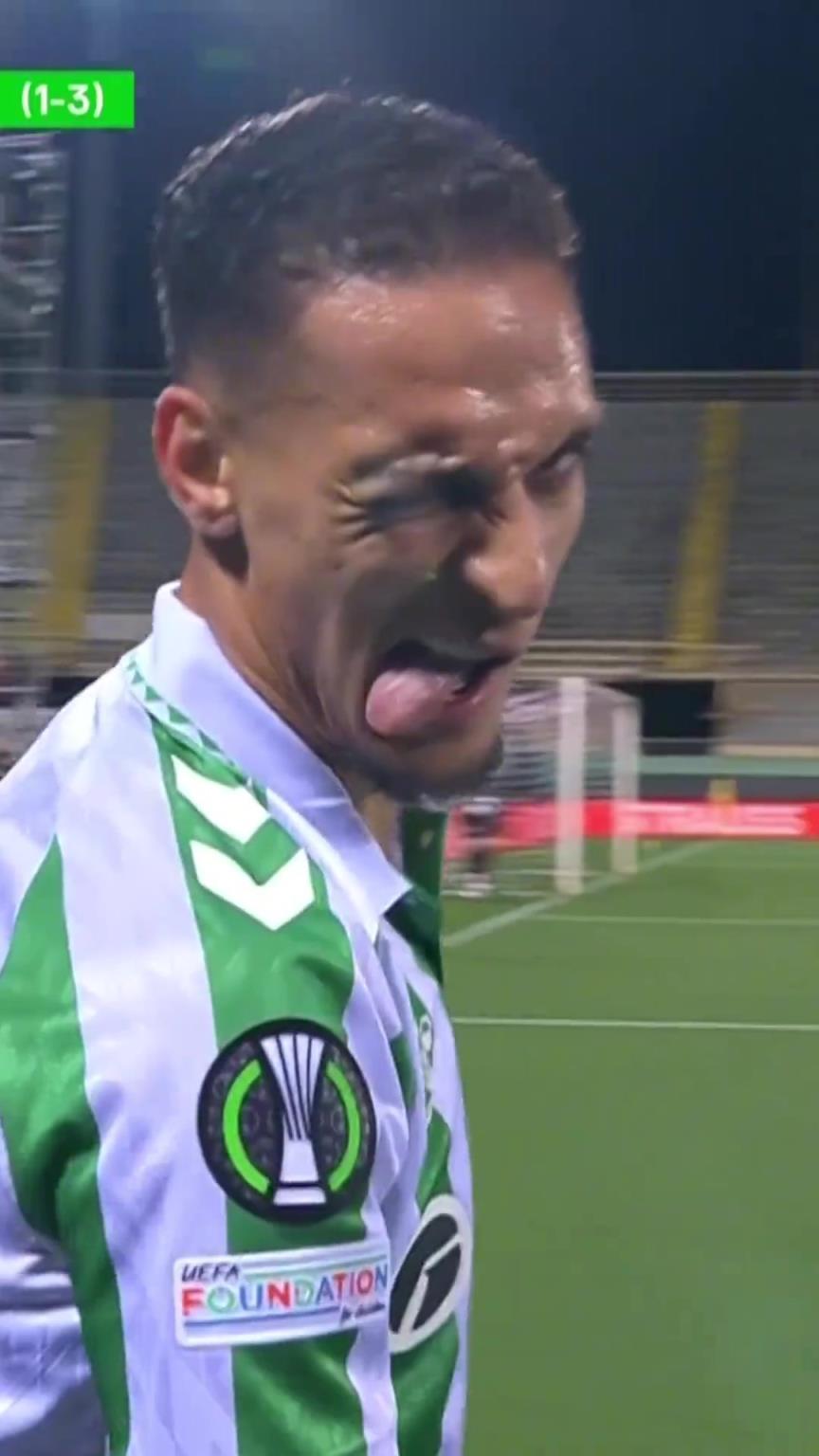 透露著堅定，也透露著一絲兇狠，春風得意馬蹄疾，圓月彎刀安東尼