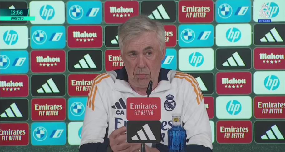 安切洛蒂：我不介意明天哭，我不會隱藏我的情緒。我還沒準備好