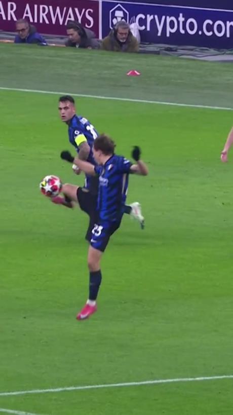 網友：巴雷拉的神來之筆也許是打破歐冠決賽平衡的利器