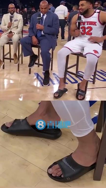 關注點奇特!巴克利:你是唯一一個腳長得好看的球員!