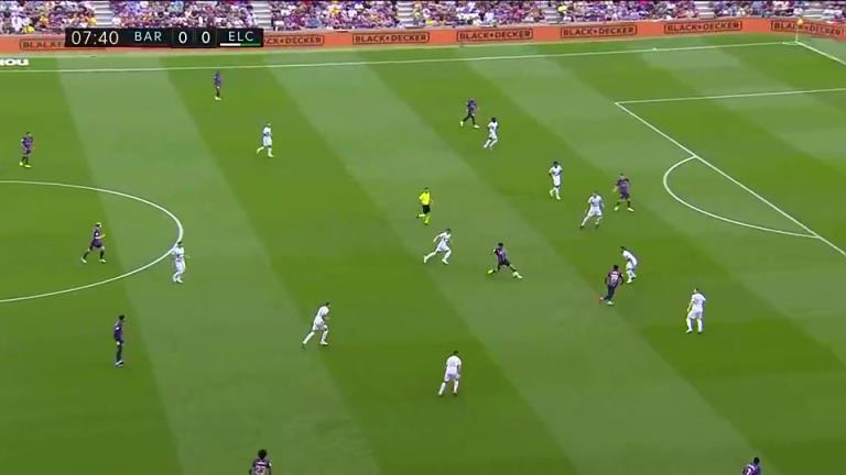 哈維血壓最高的一集！登貝萊大力傳中直接出邊線