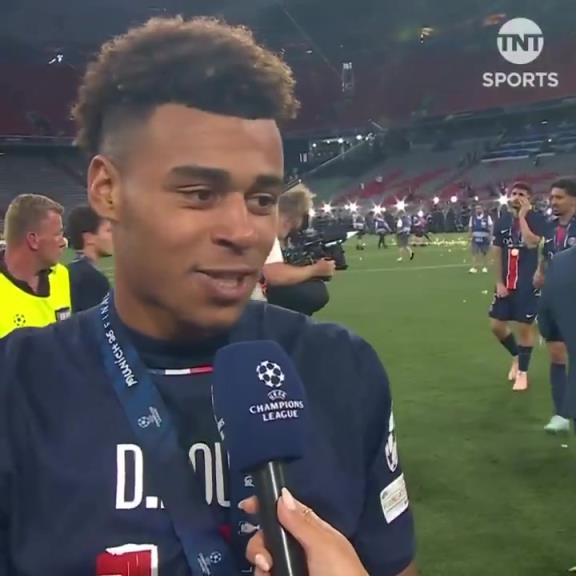 19歲杜埃試圖描述在歐冠決賽中兩射一傳:我無話可說!!!!