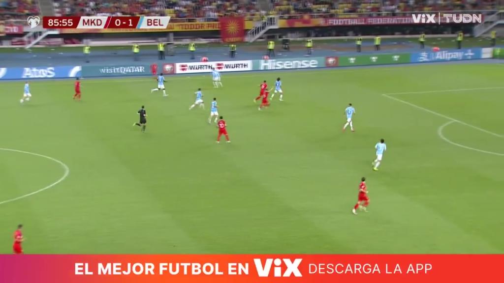 炸裂啊!北馬其頓阿里奧斯基用一記身后凌空抽射絕平比利時