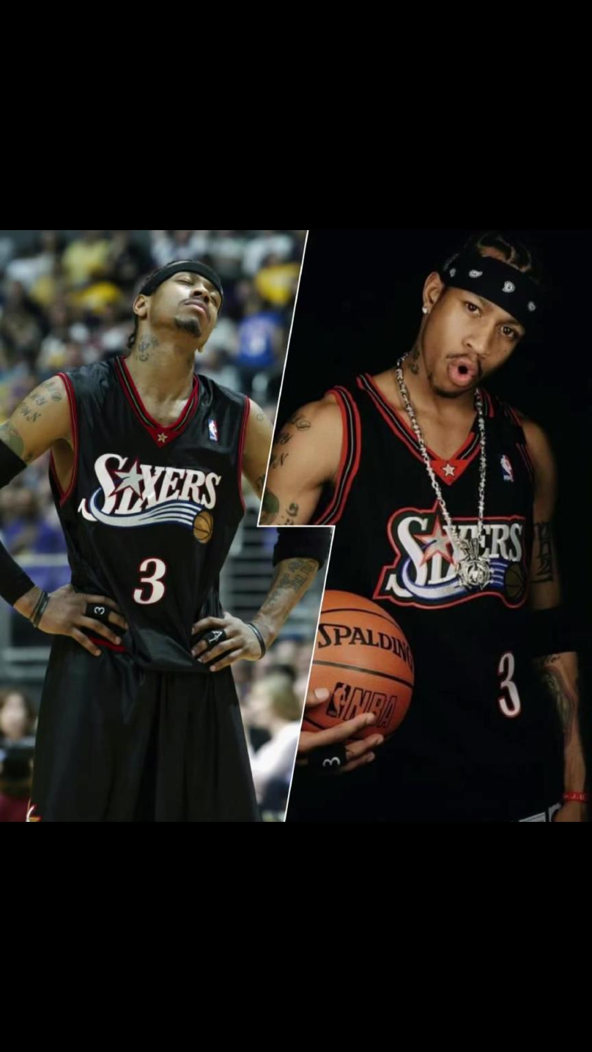 76人黑白紅經(jīng)典球衣下賽季回歸！想起了艾佛森大戰(zhàn)OK的年代