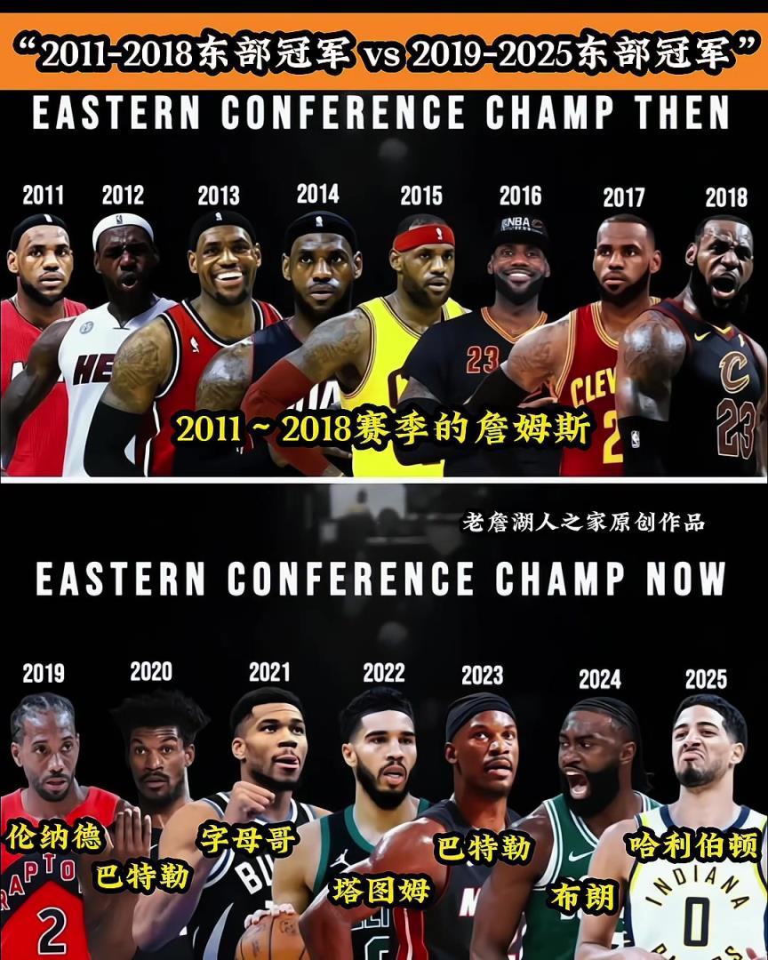 我選詹姆斯!東部冠軍對(duì)決大家覺(jué)得誰(shuí)更強(qiáng)