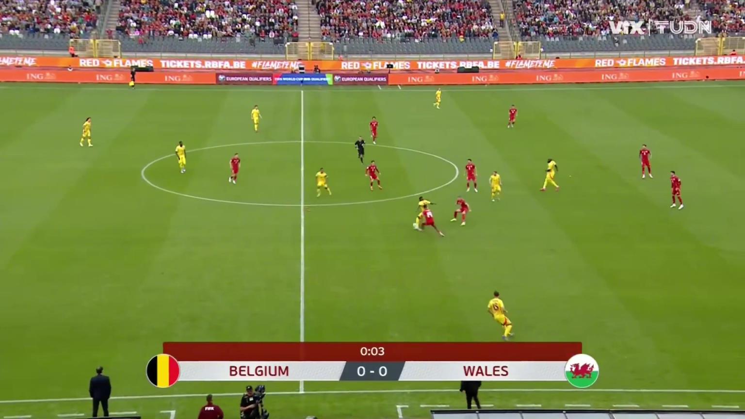 【集錦】世預(yù)賽-德布勞內(nèi)88分鐘制勝 比利時(shí)4-3威爾士取首勝