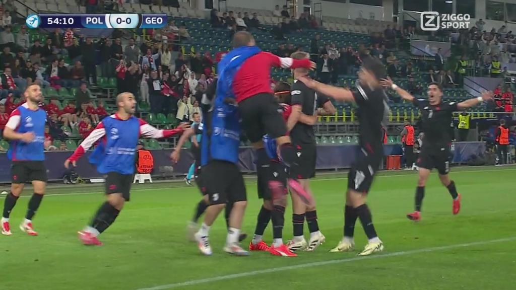 【集錦】U21歐青賽-補時遭絕殺 波蘭1-2不敵格魯吉亞