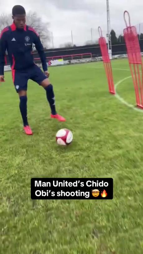 來看看奧比-馬丁的射門訓練，下賽季他能拿到更多機會嗎